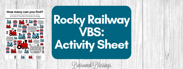 Rocky Railway VBS: Activity Sheet