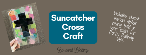 Suncatcher Cross Craft